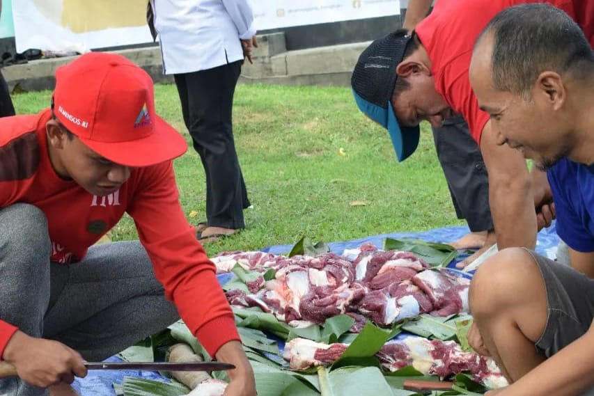 Qurban Terbaik Buat Masyarakat oleh Sentra Dharma Guna Bengkulu