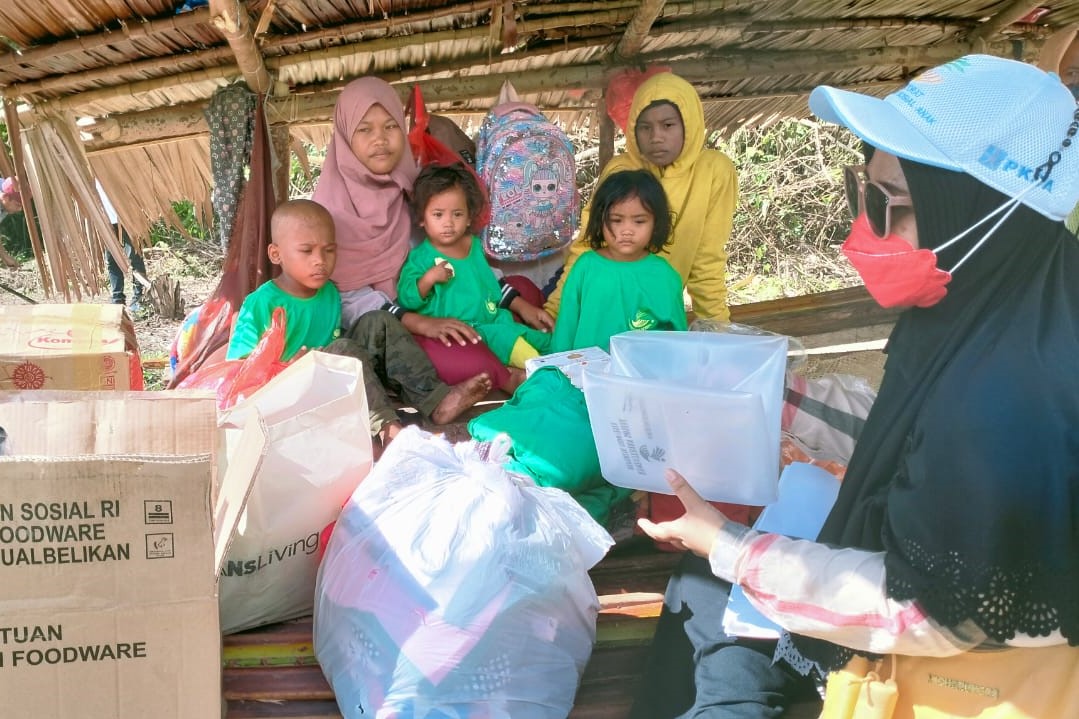 Satu Keluarga Tinggal di Gubuk, Kemensos Berikan Bantuan ATENSI