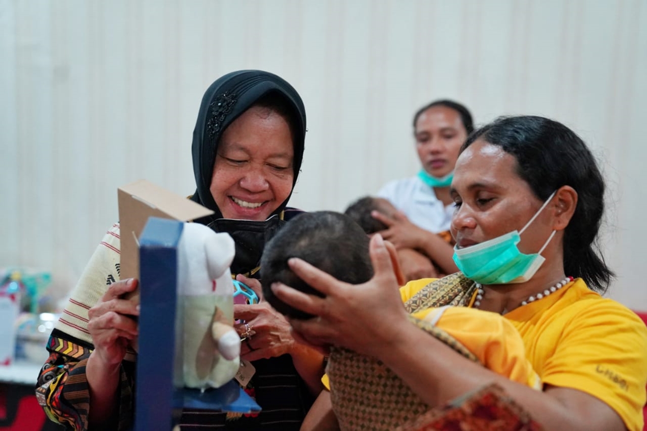 Dibantu Kemensos Selama Pengobatan, Tumbuhkan Harapan Ibu dengan Anak Penderita Kanker Mata