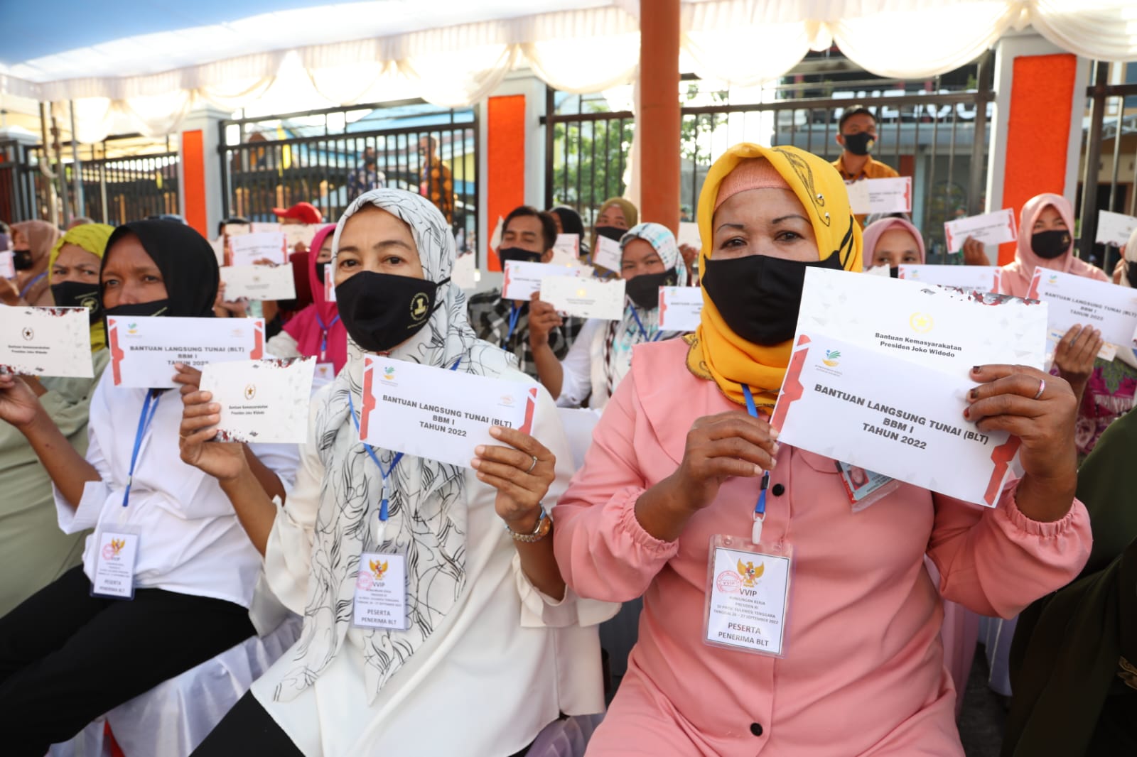 Presiden Jokowi Sapa KPM di Baubau