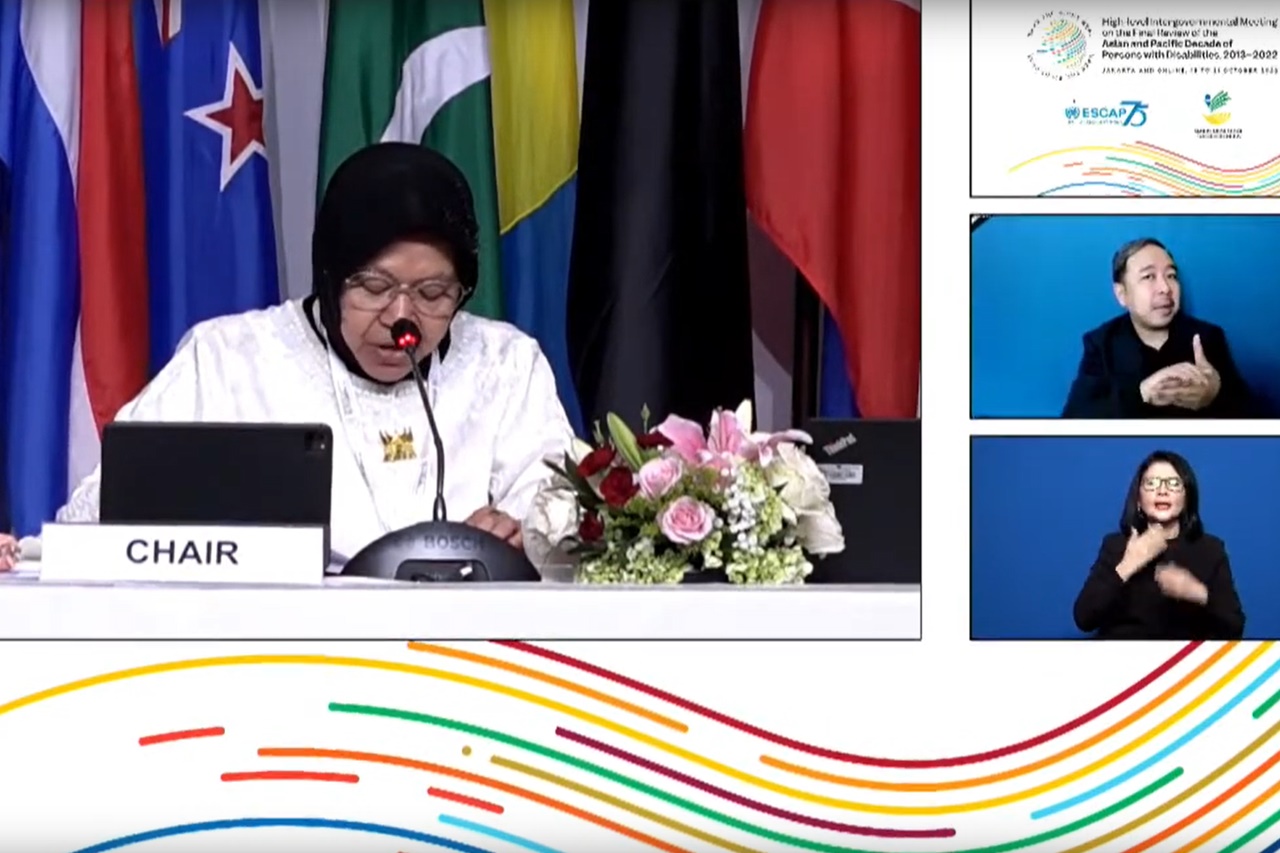 Live Broadcast of the 2013-2022 Asia-Pacific Decade of Persons with Disabilities Meeting