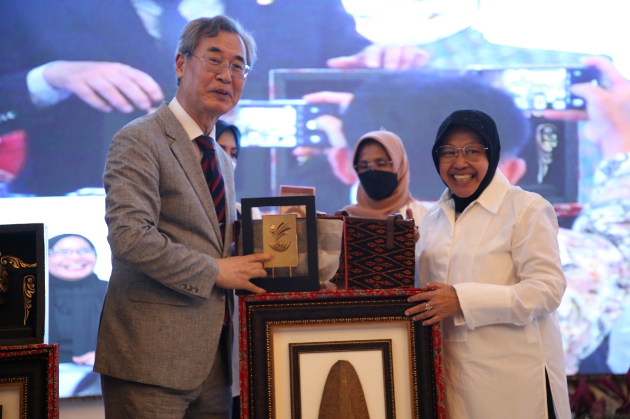 Kuliah Umum Presiden Tongmyong University di Kemensos