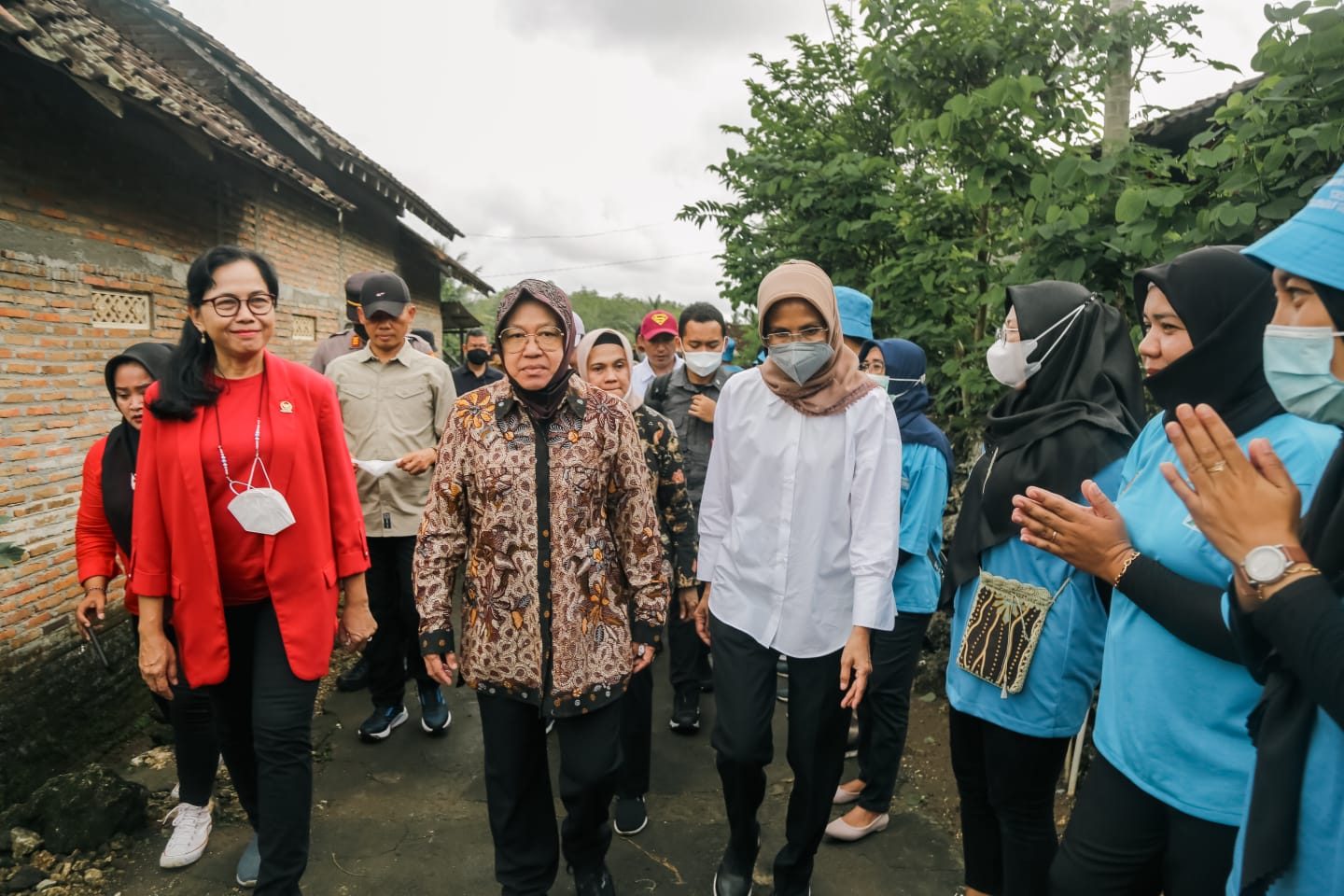 Social Affairs Minister Gives Access to Clean Water for Gunungkidul Residents