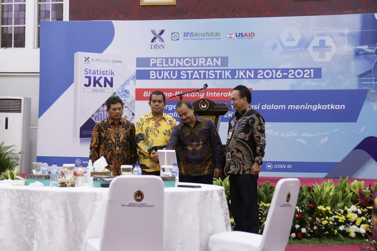 Peluncuran Buku Statistik JKN 2016-2021