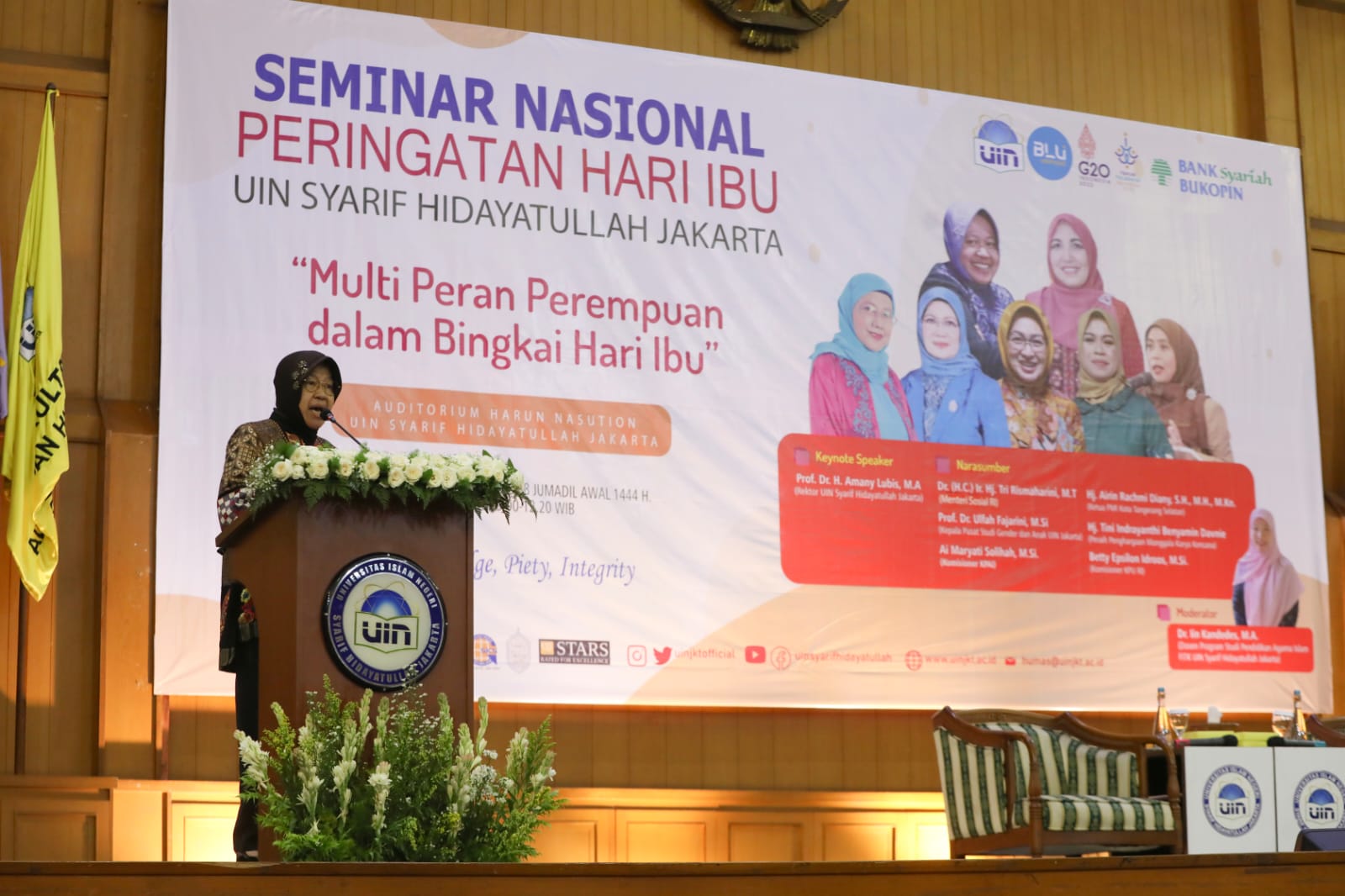 Catatkan Sederet Prestasi, Mensos Terima Penghargaan "Perempuan Inspiratif" dari UIN Syarif Hidayatullah