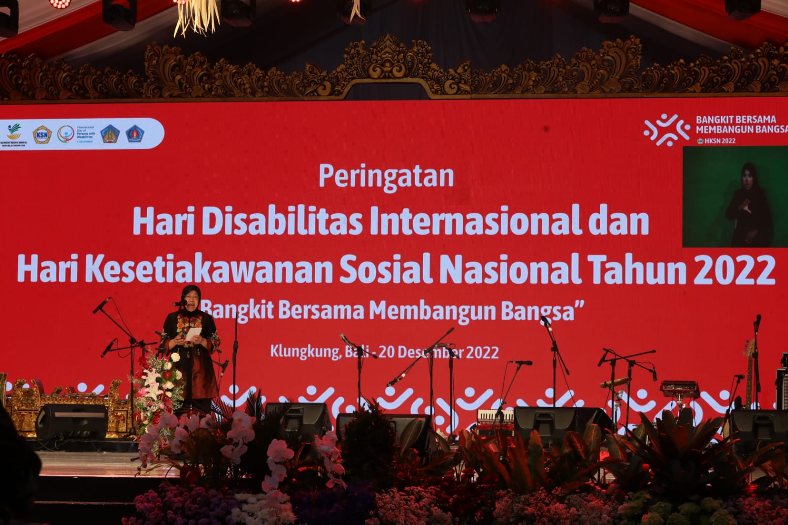 Commemoration of HDI and HKSN 2022 in Klungkung