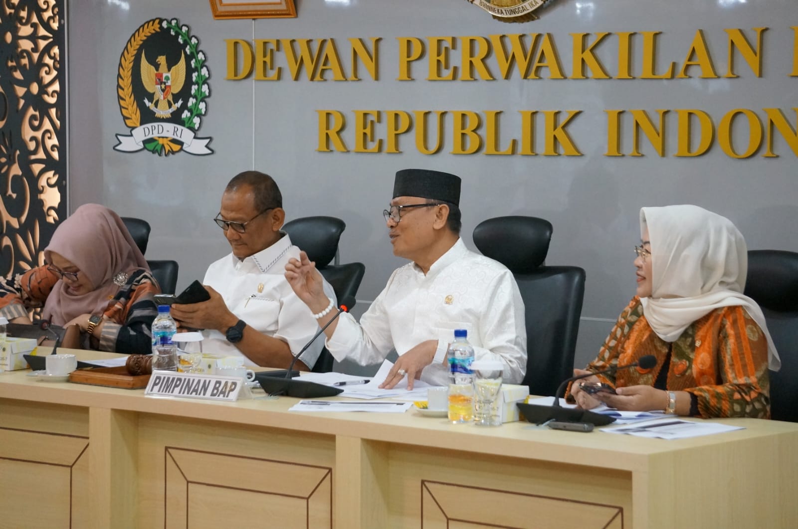 RDP Kemensos dan BAP DPD RI