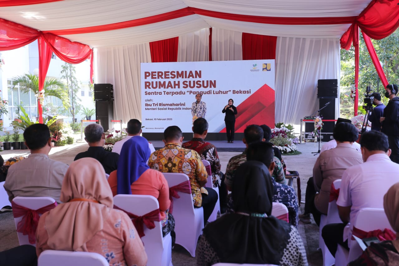 Peresmian Rusun di Sentra Terpadu Pangudi Luhur Bekasi