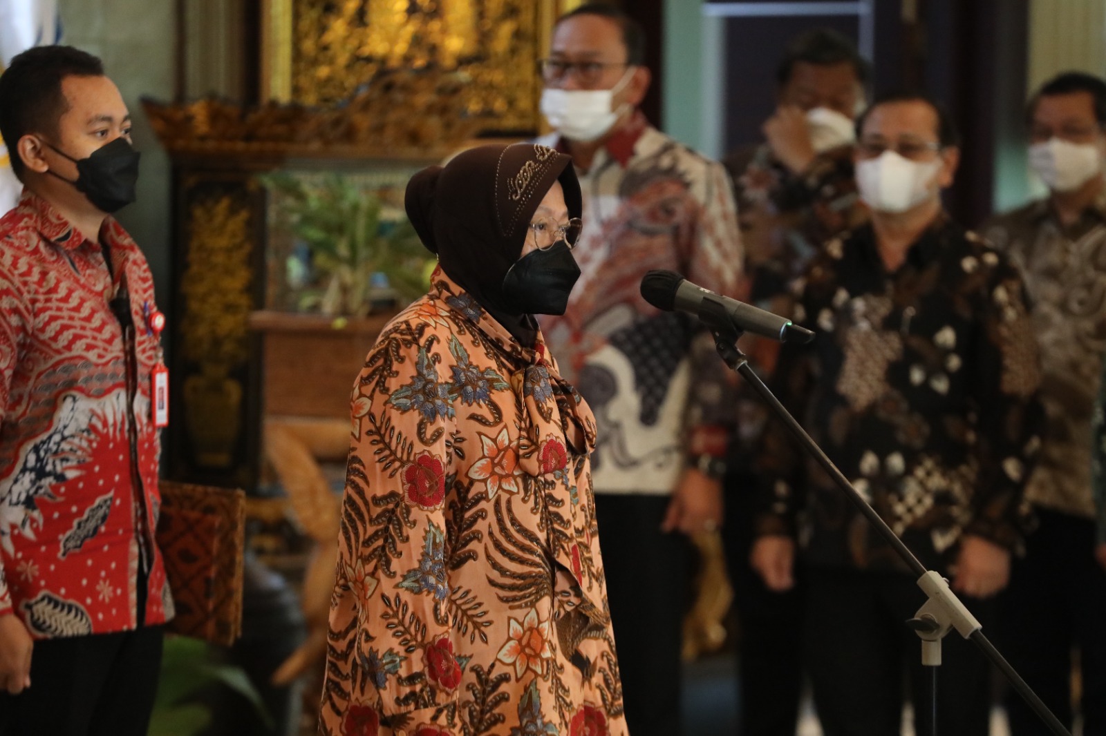 Minister of Social Affairs Risma Appoints Administrator and Supervisor Officers