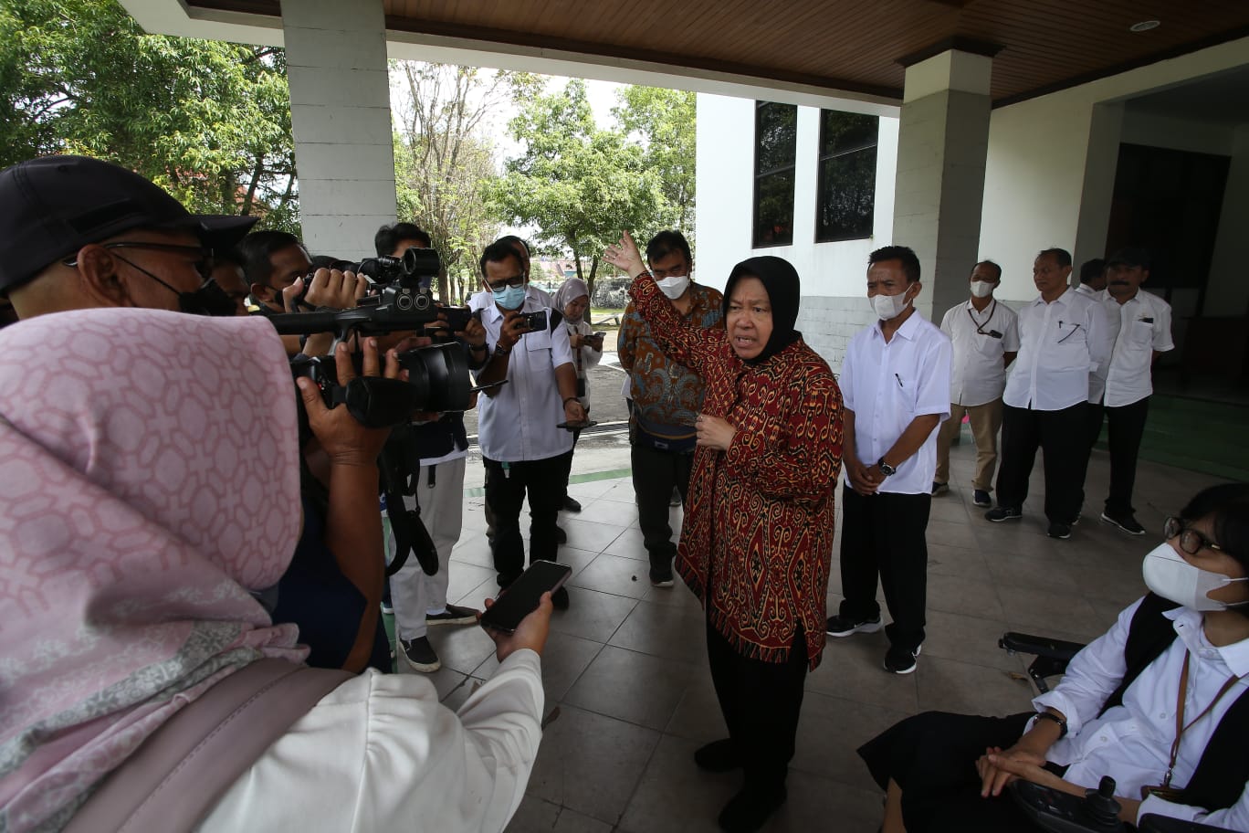 Minister of Social Affairs Risma Evaluation of Changes to BBPPKS Yogyakarta