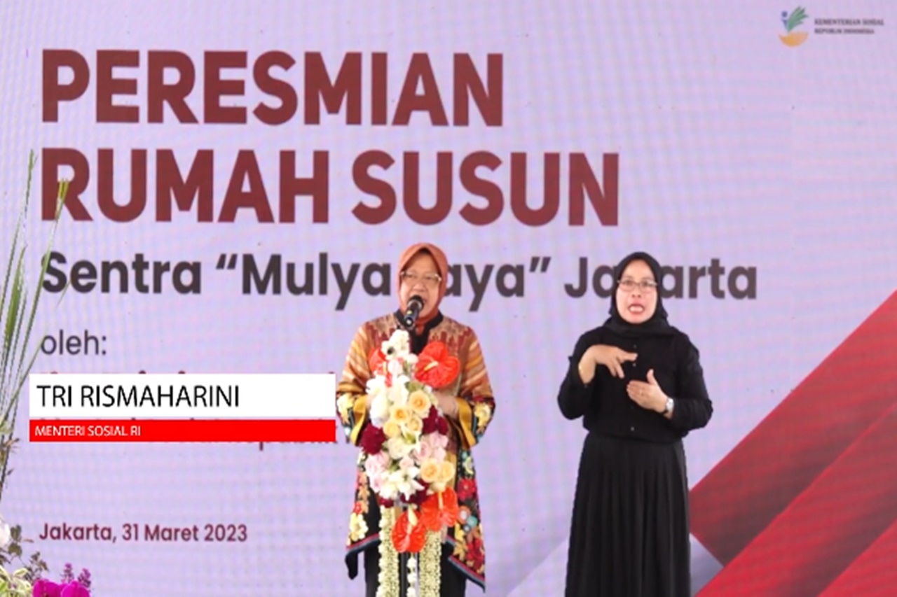 Peresmian Rumah Susun Mulya Jaya Jakarta