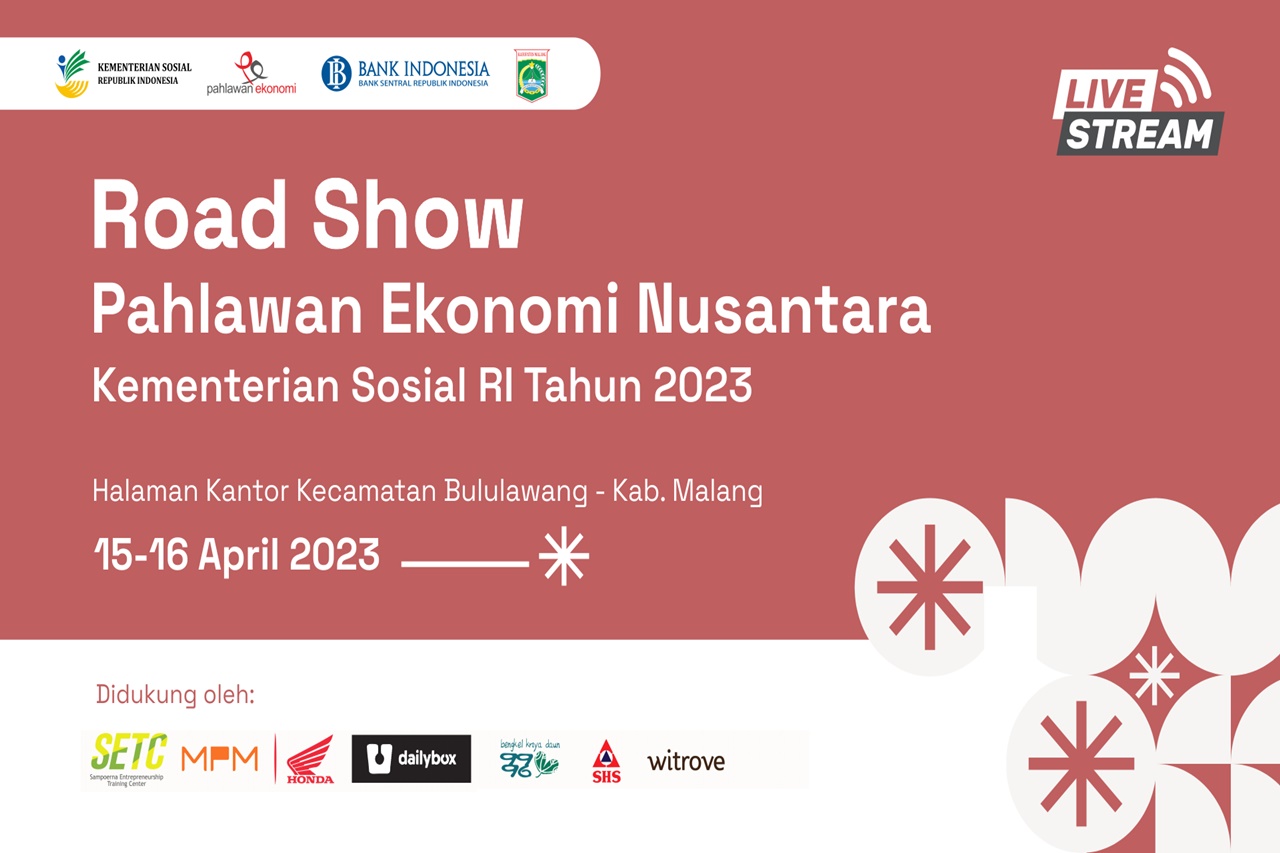 Live Broadcast of the Indonesian Economic Hero Program (PENA) Road Show