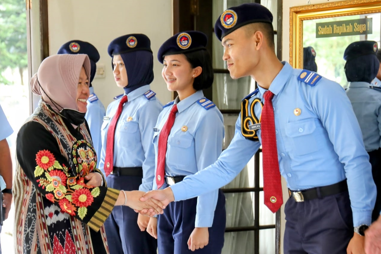 Mensos Lecut Semangat Para Pelajar SMA Taruna Nusantara Magelang