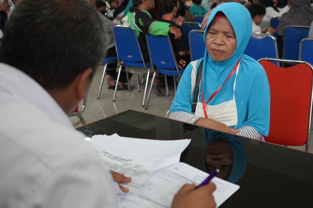 Distribution of ATENSI Assistance for Persons with Disabilities in Cimahi City