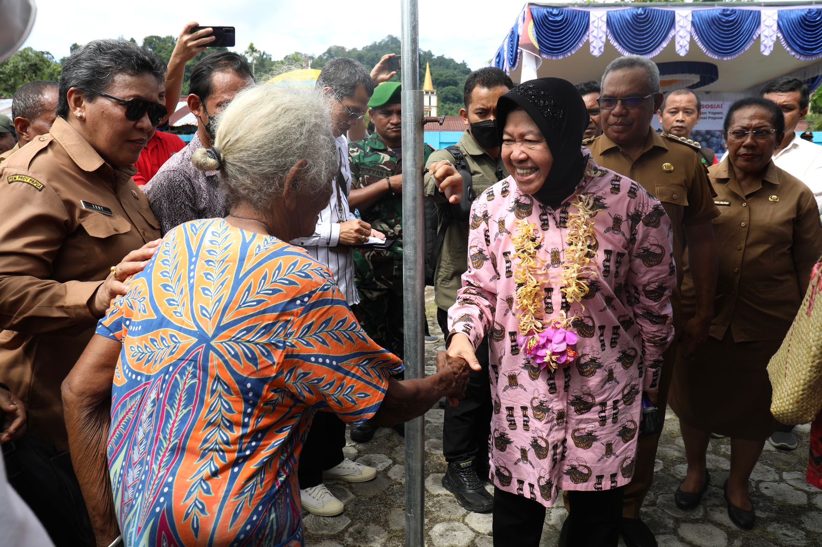 Kepulauan Yapen Terima Bantuan Sarana dan Prasarana dan Stimulan Pemberdayaan Kemensos