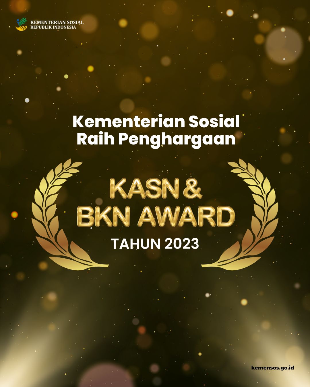 Kemensos Menerima Penghargaan dari KASN dan BKN