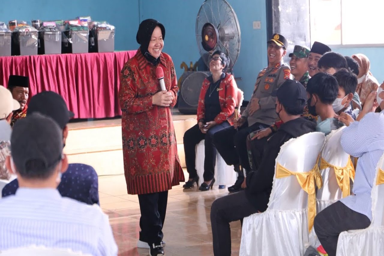 Visit Rudapaksa Victims, Social Affairs Minister Provides Motivation and Brings Joy