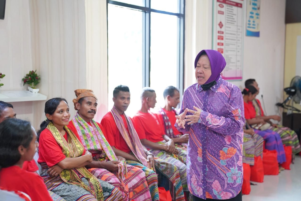 Mensos Berikan Bantuan Pemberdayaan Bagi 22 Korban TPPO asal Kupang