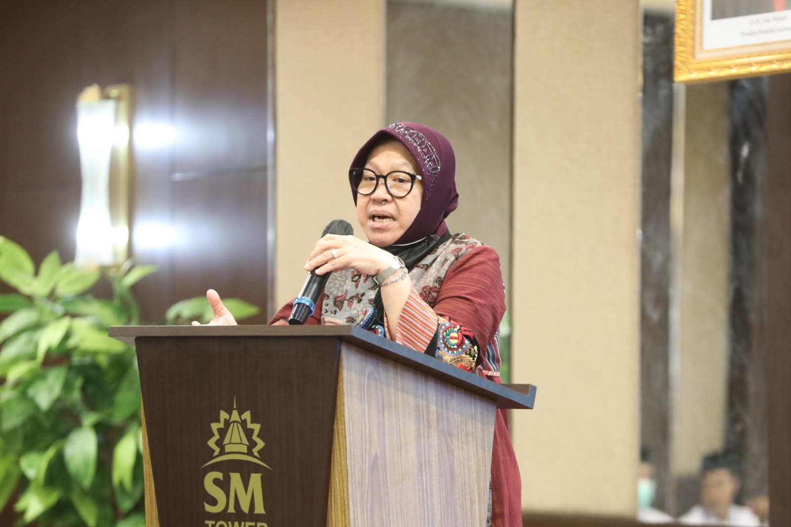 Minister of Social Affairs Risma at the MPKS PP Muhammadiyah National Working Meeting