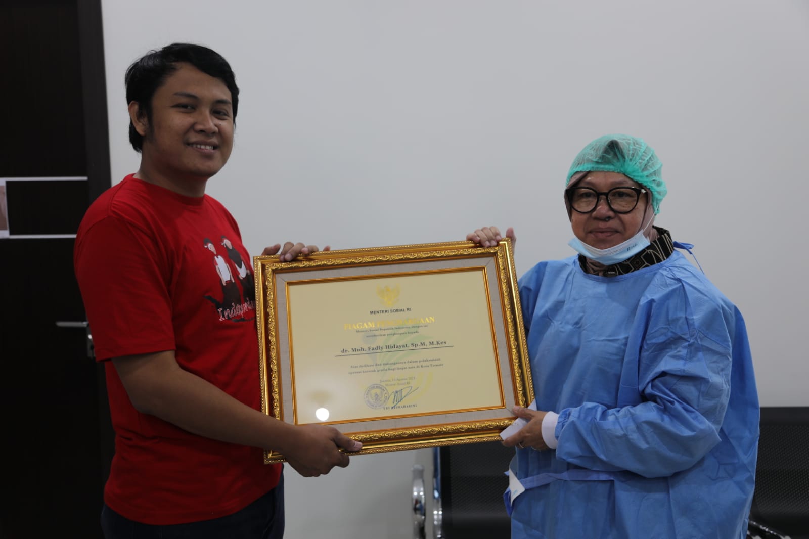 277 People in Ternate Undergo Cataract Surgery Thanks to the Ministry of Social Affairs, YP Amal Peduli, and PERDAMI