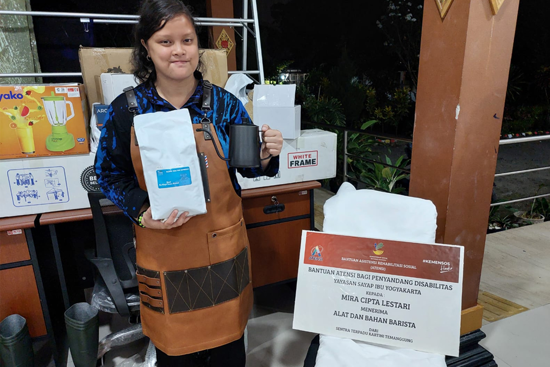 Kemensos Dukung Usaha Mandiri 13 Penyandang Disabilitas di DIY