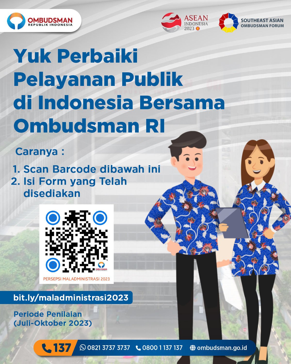 Yuk Perbaiki Pelayanan Publik di Indonesia Bersama Ombudsman RI