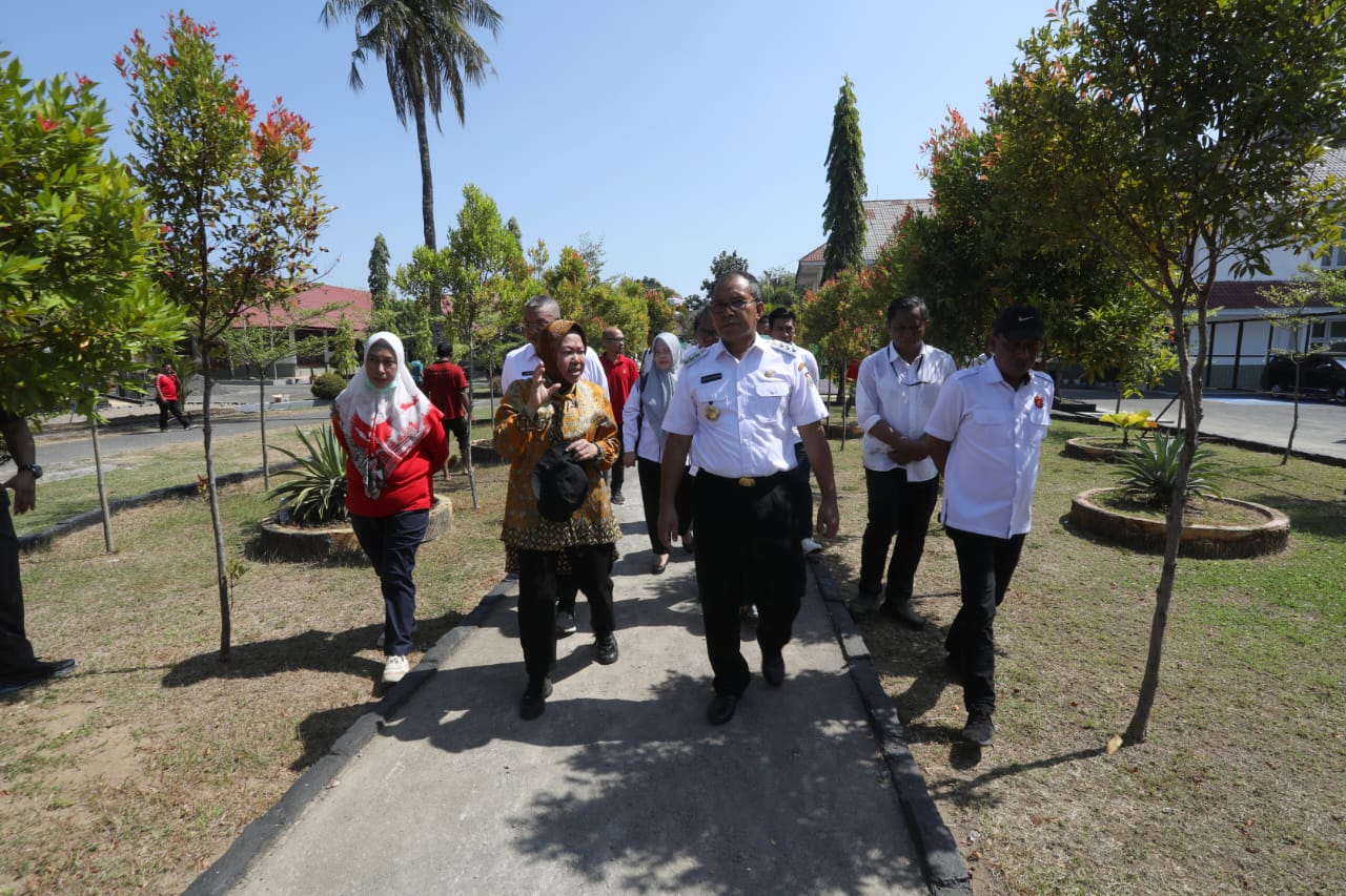 Kunker ke Makassar, Mensos Cek Kesiapan Venue Jelang Pertemuan AHLF tentang Penyandang Disabilitas