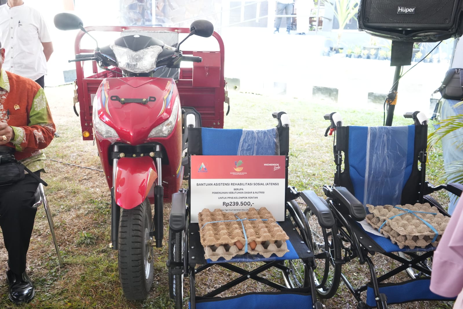 Kunjungan Kerja Spesifik Kemensos dan Komisi VIII DPR RI di Bandung Barat