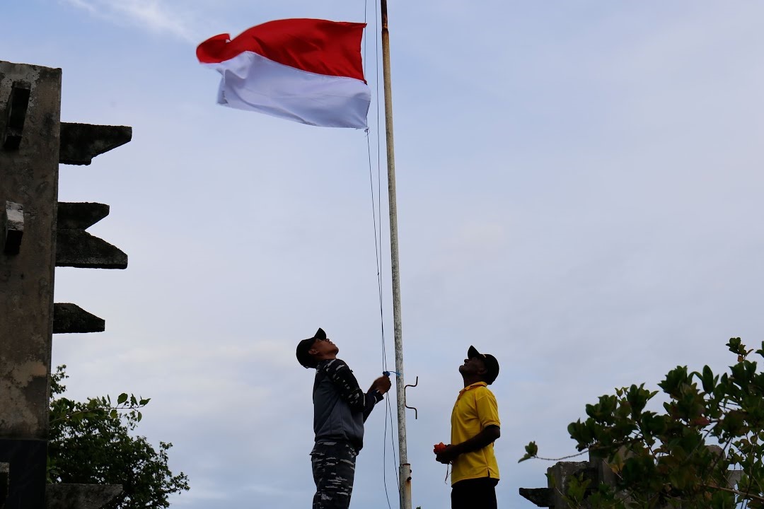 Ekspedisi Kebangsaan Kemensos di Pulau Mapia, Papua