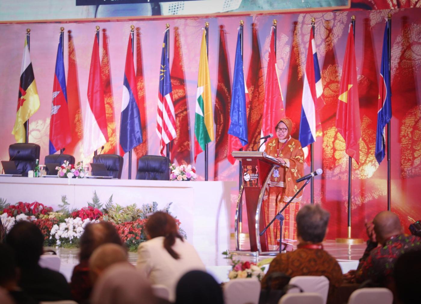 Social Affairs Minister Risma Opens The ASEAN High Level Forum (AHLF)