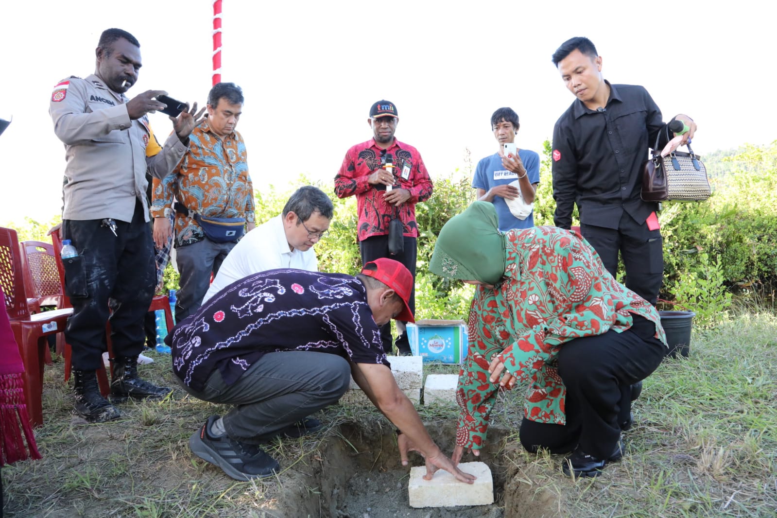 Mensos Bangun Rumah Bagi Korban Gempa di Jayapura