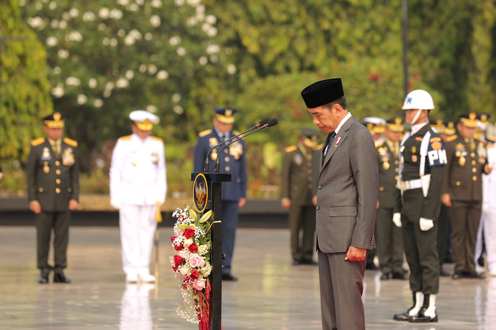 President Leads National Pilgrimage Ceremony at TMPNU Kalibata