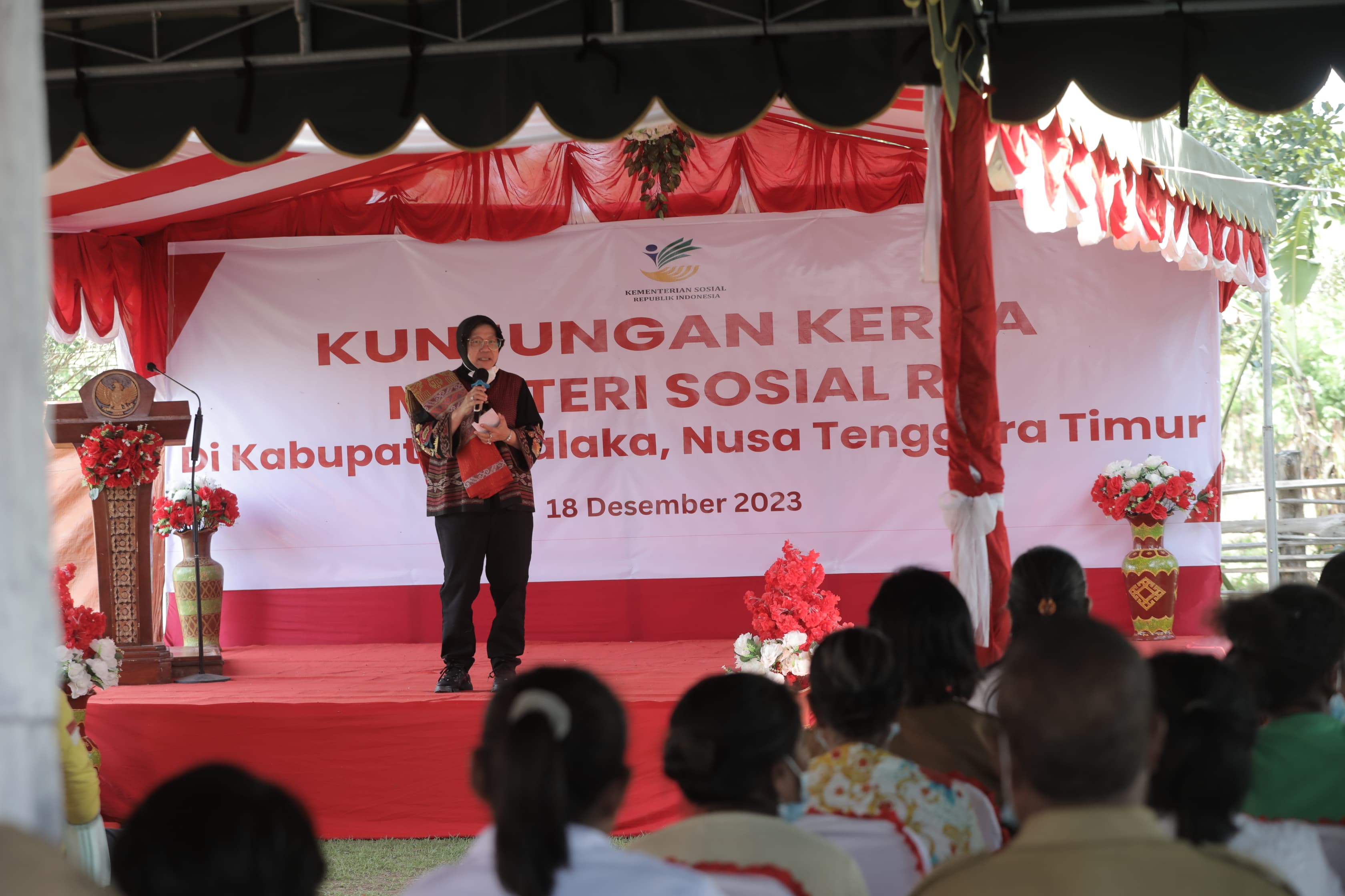 Handover of the Ministry of Social Affairs' RST in Malaka