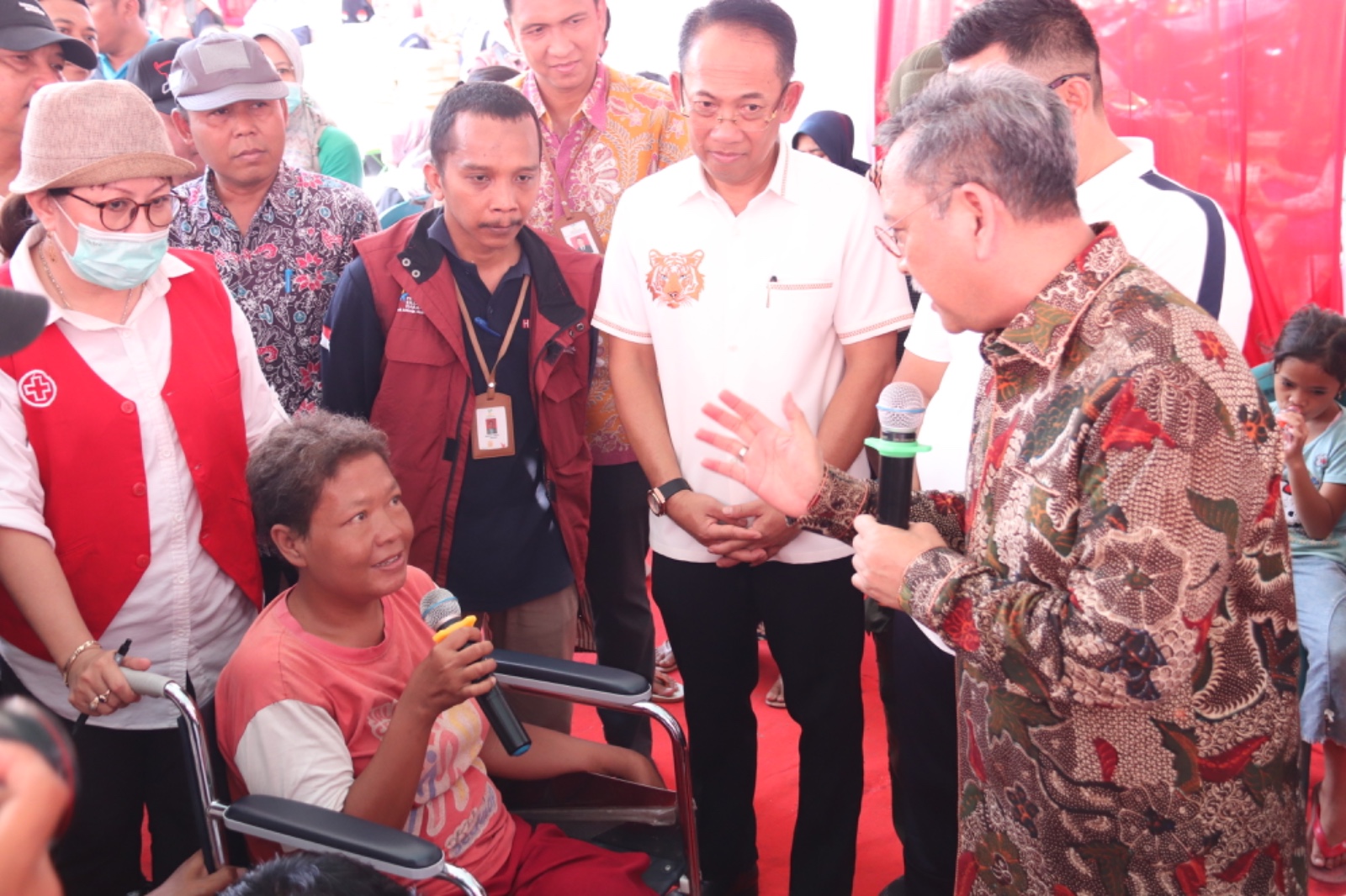 Hadirkan Baksos Pemeriksaan Kesehatan Gratis dan Bantuan ATENSI Anak, Kemensos Dukung Kesejahteraan Anak