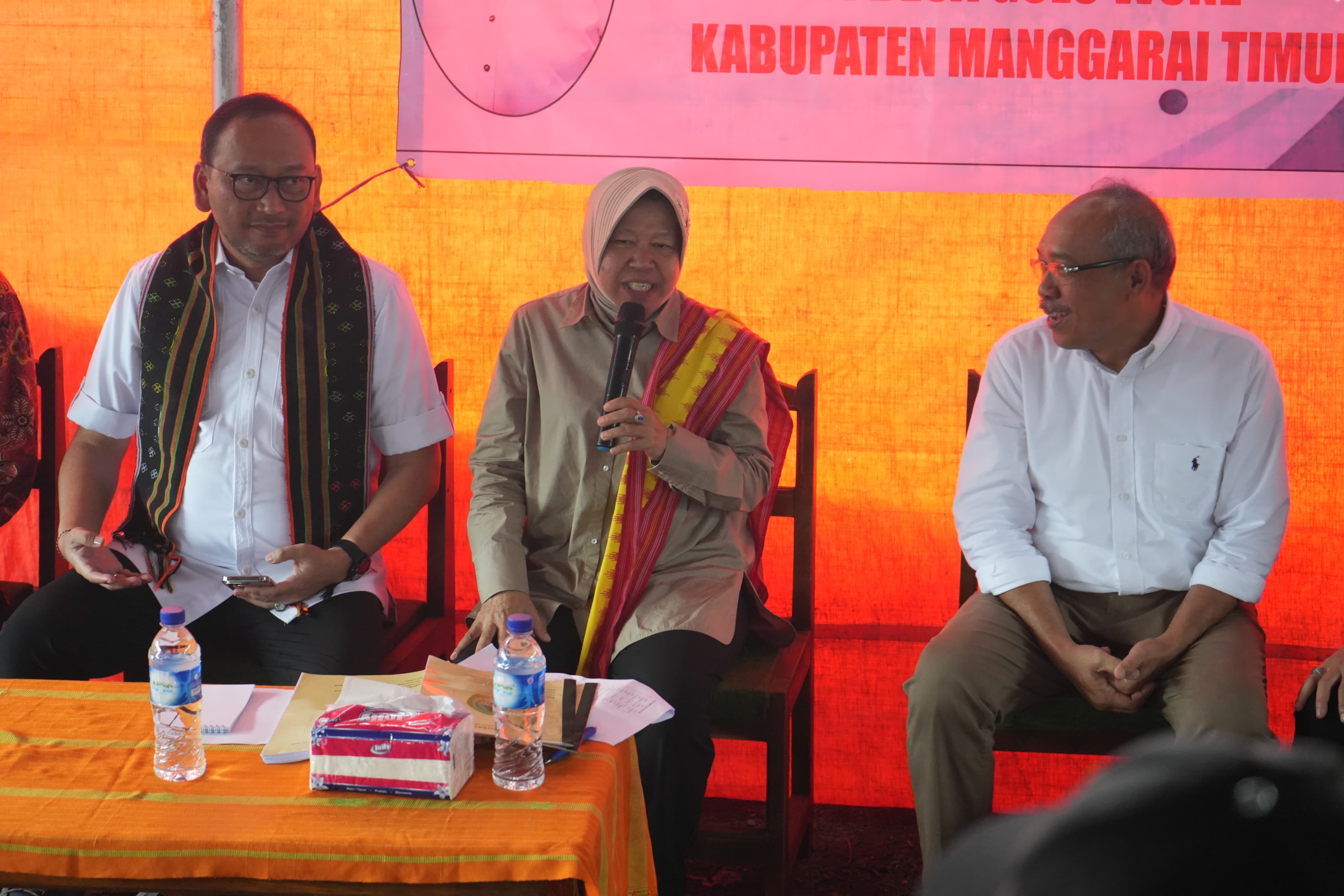 Ministry of Social Affairs' Assistance for Golo Wune Village, East Manggarai