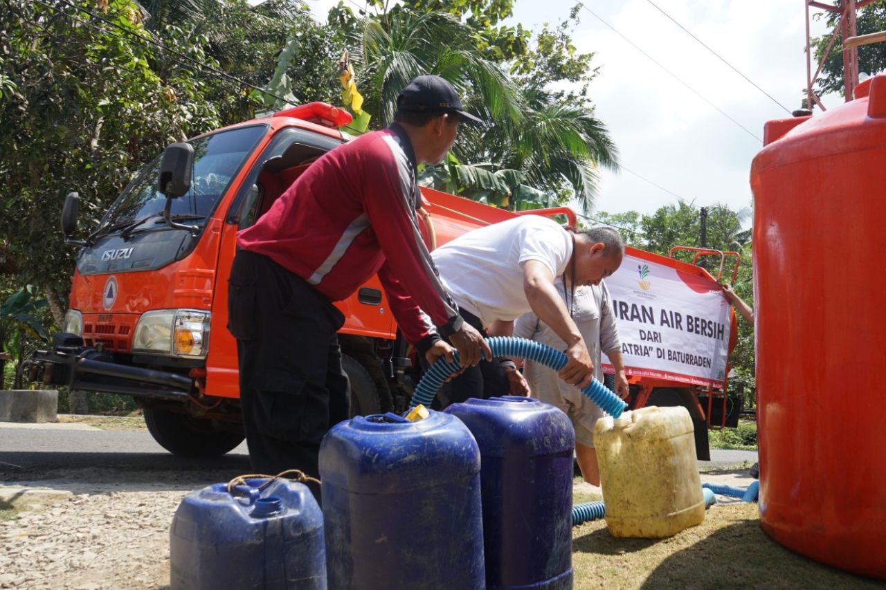 Atasi Kekeringan di Cilacap, Kemensos Gercep Beri Bantuan Air Bersih