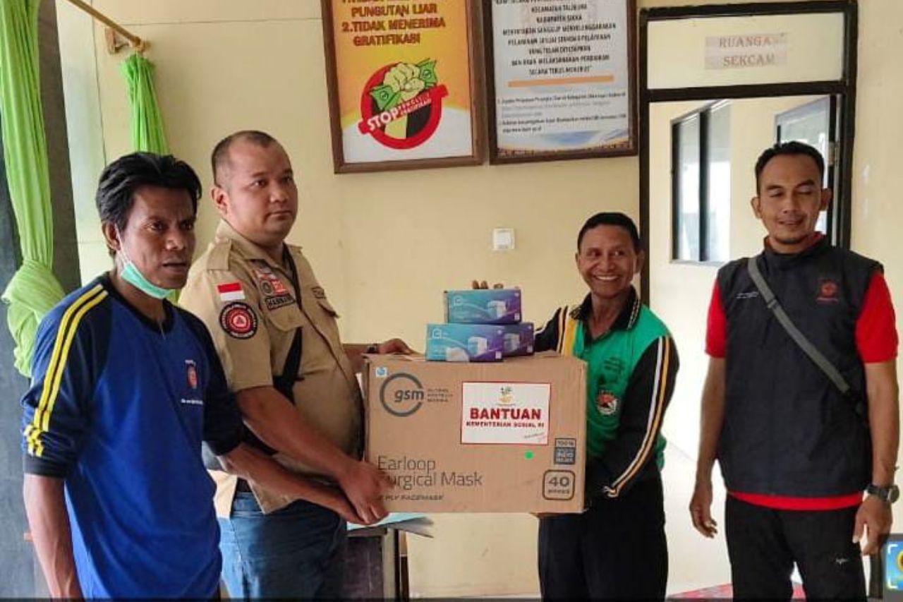 Kemensos Pastikan Logistik di Lumbung Sosial Tersedia untuk Merespon Erupsi Gunung Lewotobi Laki-laki