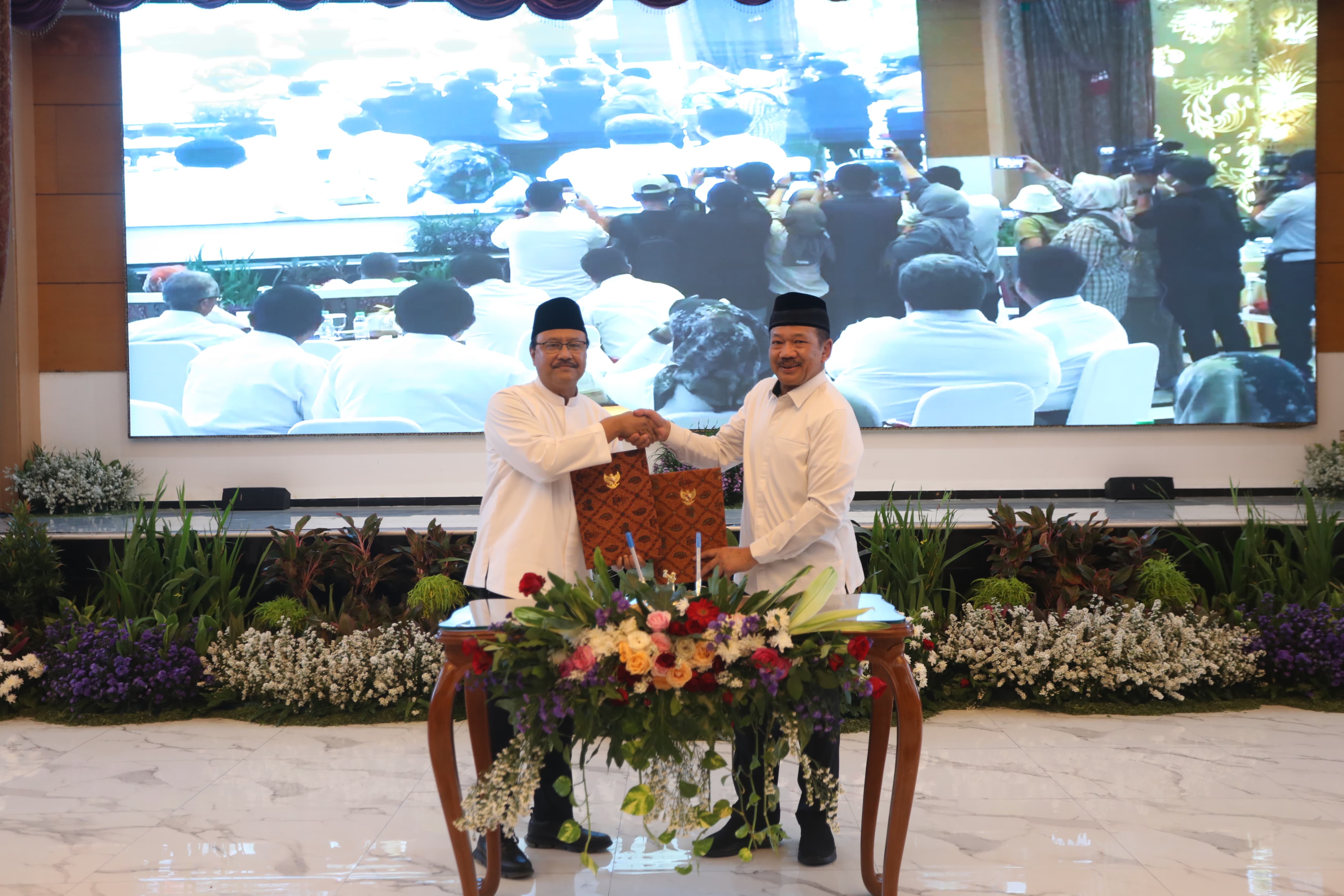 Kemensos dan BAZNAS Berkomitmen Jalin Sinergi dalam Penyelenggaraan Kesejahteraan Sosial