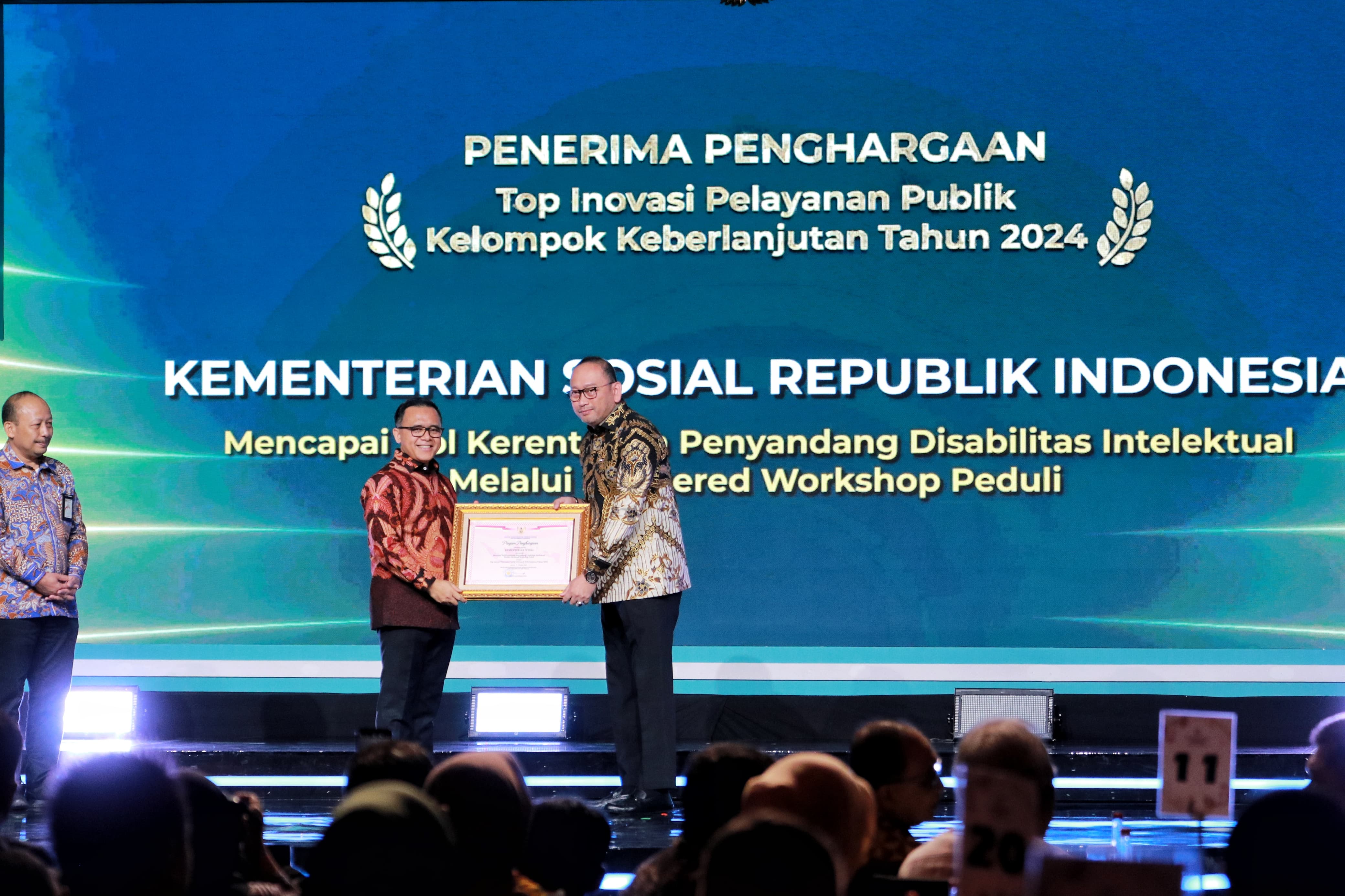 Ministry of Social Affairs Receives 7 Public Service Innovation Awards from KemenpanRB