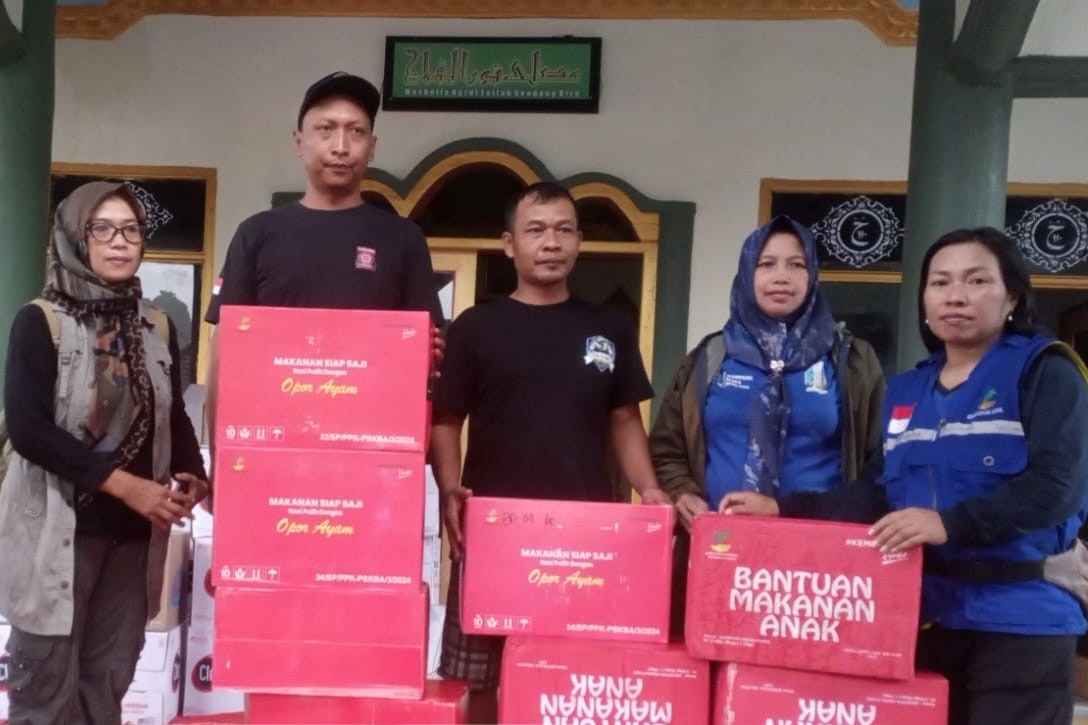 MoSA Distributes Aid to Binjai Flood Victims