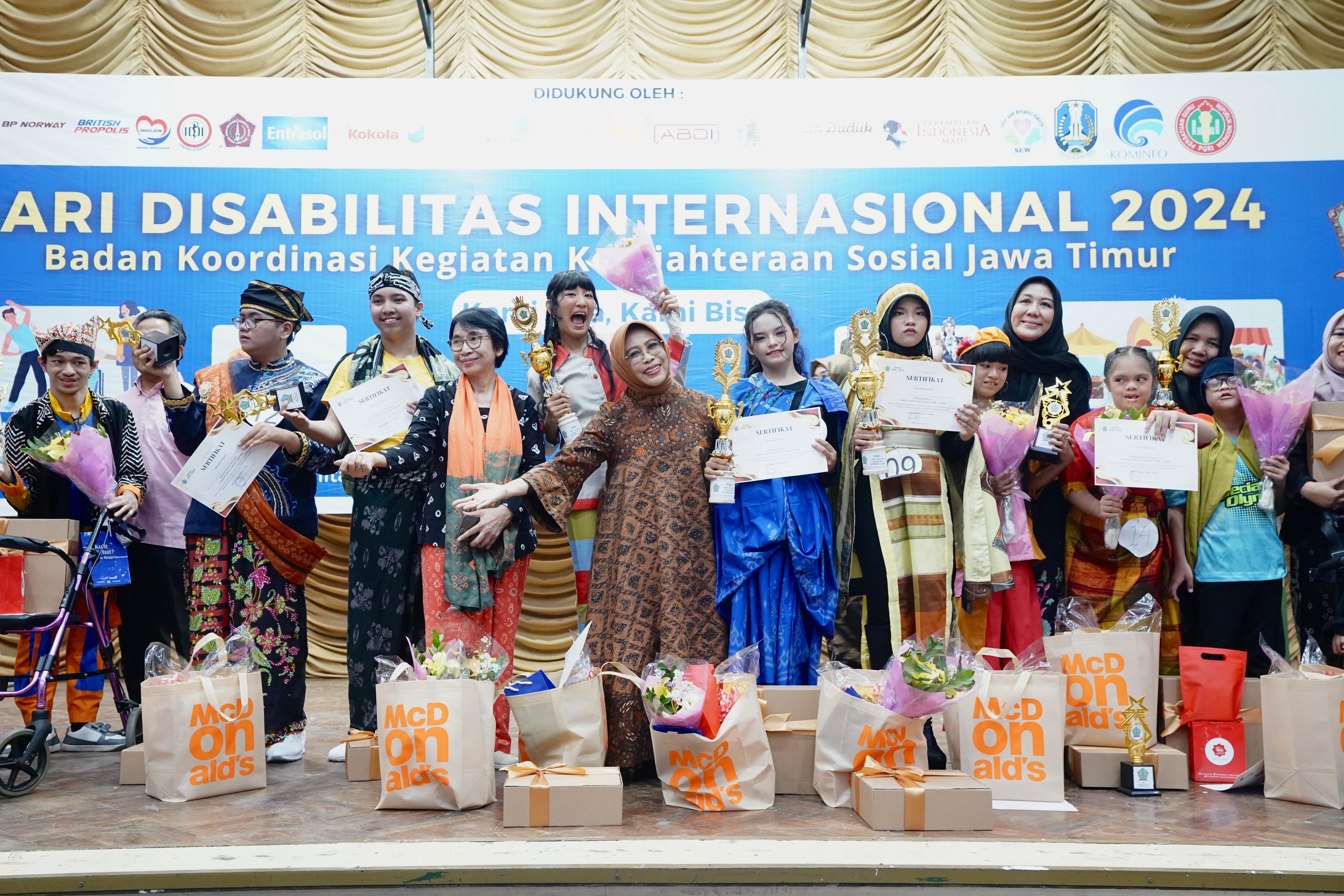 Supporting Inclusion and Independence, DWP Advisor of MoSA Attends IDPD2024 Commemoration in East Java